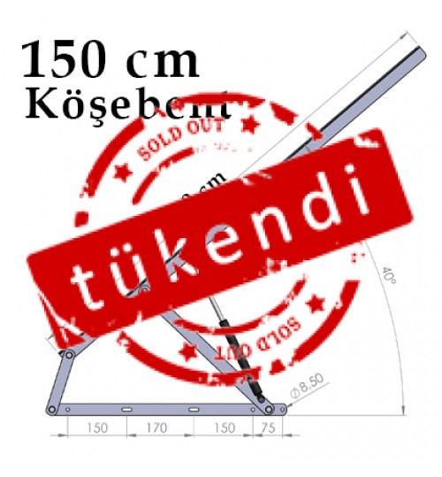 Büyük baza yatak mekanizması 150 cm